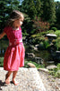 Pink Butterfly Nico Baby and Girls Dress - more colors - Noko Baby Japanese Inspired baby clothing and girls dresses