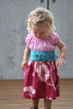 Pink Nico Baby and Girls Dress - more colors - Noko Baby Japanese Inspired baby clothing and girls dresses