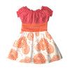Hana Baby and Girls Dress - Blue/Green - Noko Baby Japanese Inspired baby clothing and girls dresses