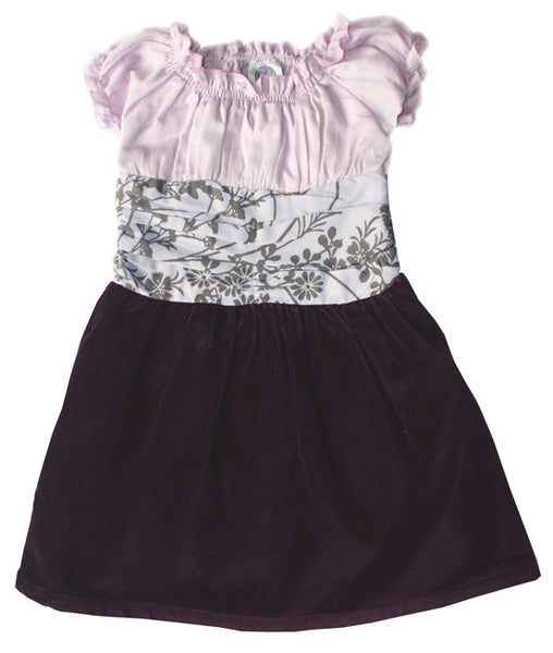 Hanali Baby and Girls Velvet Dress - more colors - Noko Baby Japanese Inspired baby clothing and girls dresses