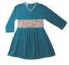 Jingu Knit Girls Dress - more colors - Noko Baby Japanese Inspired baby clothing and girls dresses
