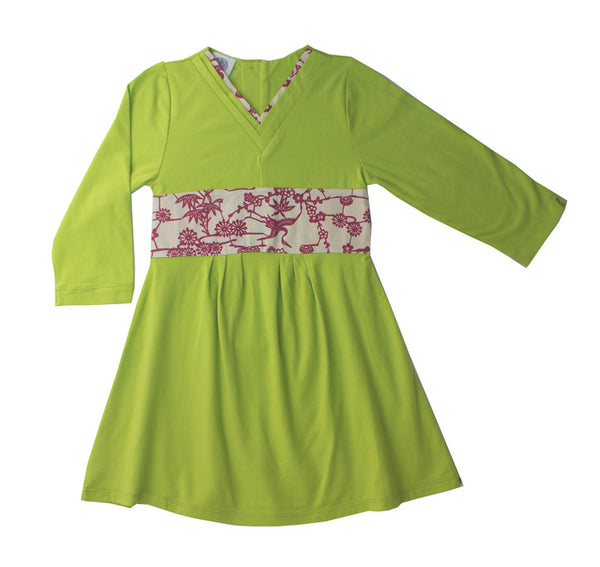 Jingu Knit Girls Dress - more colors - Noko Baby Japanese Inspired baby clothing and girls dresses